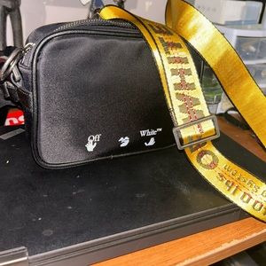 Off white cross body.